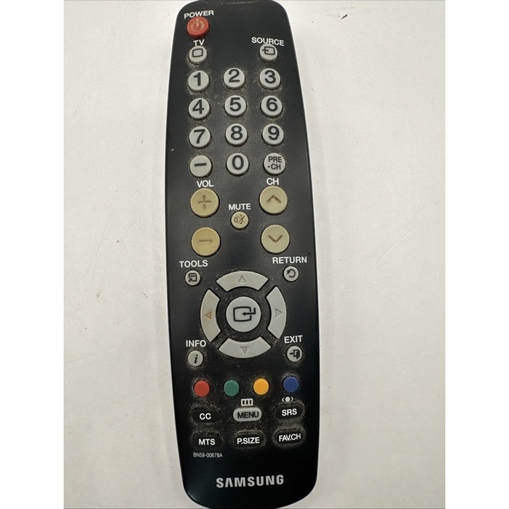 Genuine Samsung BN59-00678A TV Remote Control - Preowned Tested Works